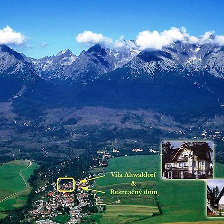 Вілла Rekreacny Dom Altwaldorf Vysoke Tatry Стара Лесна Екстер'єр фото