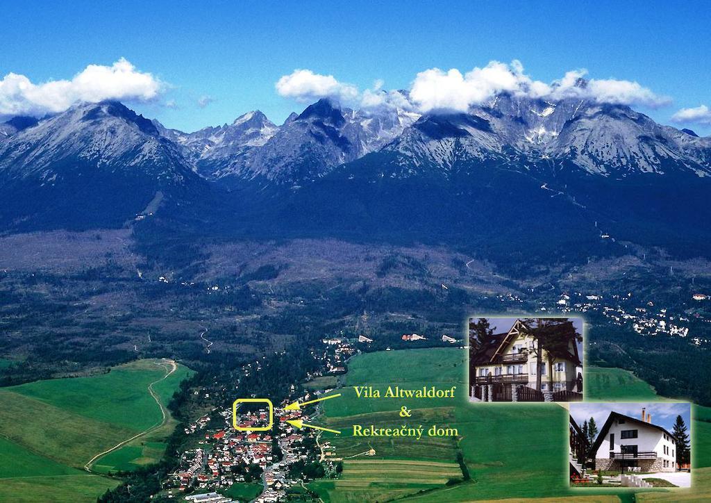 Вілла Rekreacny Dom Altwaldorf Vysoke Tatry Стара Лесна Екстер'єр фото
